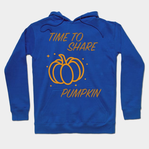 Time to share pumpkin Hoodie by WittyMillerWears